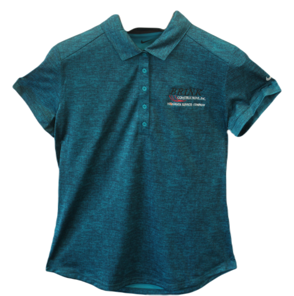 Womens Teal Polo